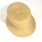 FENDI FXQ891 ハンドバッグ AIJE RAFFIA BUCKET Hat バケットハット＆巾着バッグ ハット帽 帽子 バケットハット ボブハット ハット レザー レディース ベージュ