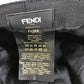FENDI FXQ801 ロゴ ハット帽 帽子 バケットハット ボブハット ハット コットン レディース ベージュ