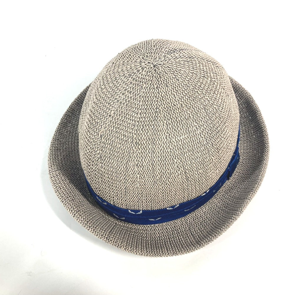 FENDI ハット帽 帽子 バケットハット ボブハット モンスター サマーハット メッシュ ハット ペーパー メンズ グレー