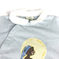 FENDI BUK114 ベビー BABY 赤ちゃん 帽子 ズッカ ベア ロンパース＆ニット帽セット テディベア セット 服 トップス ニット帽 コットン キッズ ブルー
