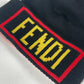 FENDI FXQ056 ビーニー 帽子 ニット帽 ニットキャップ ロゴ ポンポン付き ニット帽 ウール ユニセックス ブラック - brandshop-reference