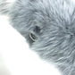 FENDI FNG426 ファー 留めフック付き ティペット スヌード マフラー ファー レディース ブルー