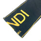 FENDI Logo Two-Tone Wool Scarf Men's Black