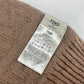 FENDI FXT283 ロゴ FF マフラー ナイロン レディース ベージュ - brandshop-reference