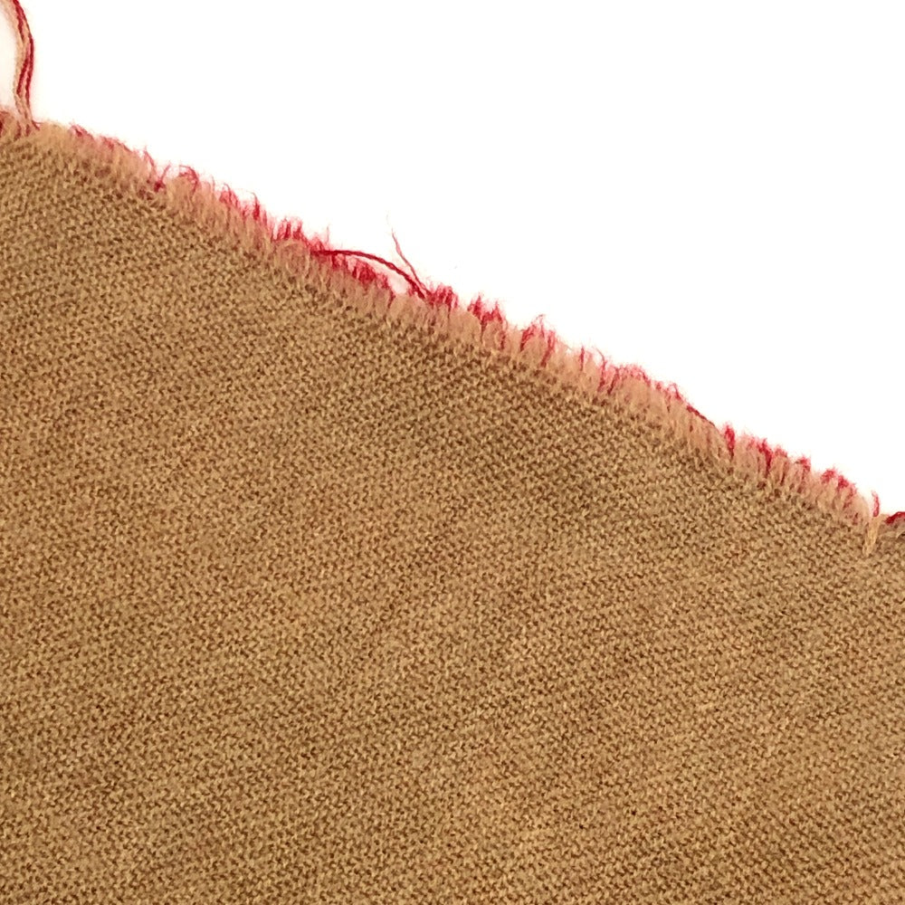FENDI Zucca Print Reversible Wool Scarf for Women, Red