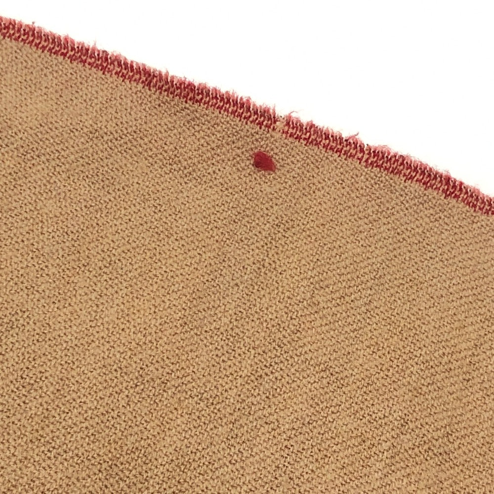 FENDI Zucca Print Reversible Wool Scarf for Women, Red