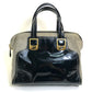 FENDI エナメル 斜め掛け 肩掛け カメレオン カバン 2WAY ショルダーバッグ ハンドバッグ キャンバス/パテントレザー レディース ブラック系