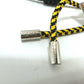 FENDI FF Vertigo Choker Necklace Leather Men's Black