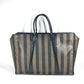 FENDI ヴィンテージ ズッカ 特大 カバン 旅行バッグ トラベルバッグ ボストンバッグ PVC/レザー メンズ ブラウン - brandshop-reference