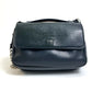 FENDI 8M0371 Double Micro Baguette Pochette, Crossbody Bag, 2-Way Mini Handbag/Shoulder Bag, Leather, Black, Women's