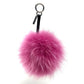 FENDI BAG BUGS Bag Bugs Key Ring Keychain Charm Fur Women's Pink