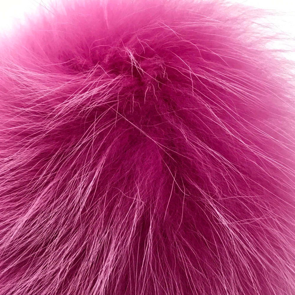 FENDI BAG BUGS Bag Bugs Key Ring Keychain Charm Fur Women's Pink