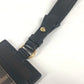 FENDI ヴェルサーチ コラボ VERSACE ロゴ フェンダーチェ FENDACE ズッカ ストラップ付 名刺入れ パスケース カードケース PVC ユニセックス ブラウン