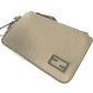 FENDI 7M0343 Two-Tone Logo Card Case/Coin Purse/Wallet/Fragment Case/Coin Case Leather Women's Beige