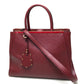 FENDI 8BH250 Toujours Bag, Handbag, Shoulder Bag, Leather, Women's, Dark Red