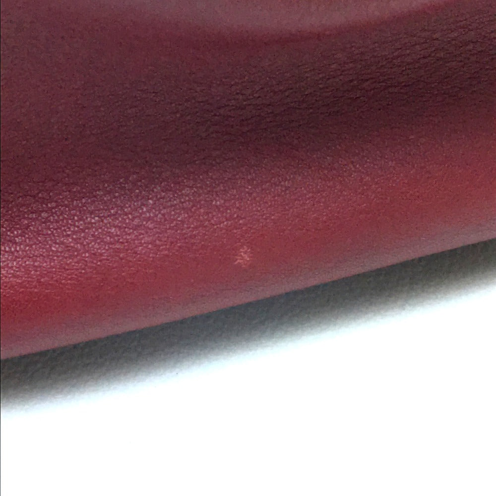 FENDI 8BH250 Toujours Bag, Handbag, Shoulder Bag, Leather, Women's, Dark Red