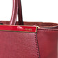FENDI 8BH250 Toujours Bag, Handbag, Shoulder Bag, Leather, Women's, Dark Red