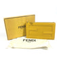 FENDI 7N0114 カバン ロゴ FFロゴ ポーチバケット ポーチ クラッチバッグ レザー レディース イエロー - brandshop-reference