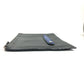 FENDI Selleria Logo Pouch/Clutch Bag in Black Leather for Men