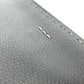 FENDI Selleria Logo Pouch/Clutch Bag in Black Leather for Men