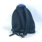 FENDI 7VZ016 Backpack, Karl Lagerfeld, Fur Studs, Nylon, Women's, Black