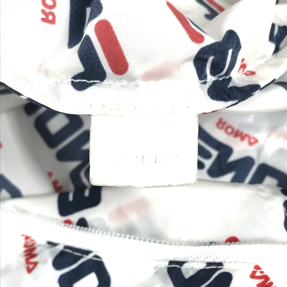 FENDI バックパック カバン フィラ FILA コラボ ポーチ付き リュックサック ナイロン レディース ホワイト