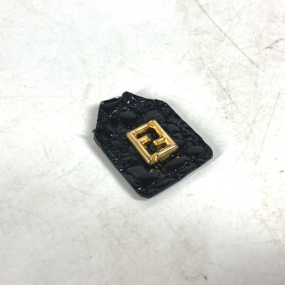 FENDI ヴィンテージ ハート バックパック カバン リュックサック レザー レディース ブラック