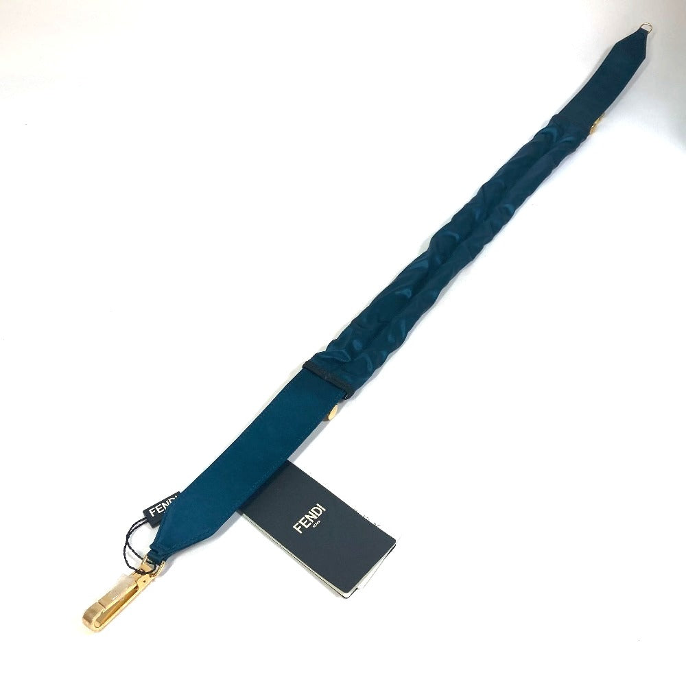 FENDI 8C0627 ベルト ズボン用ベルト ベルト サテンキャンバス レディース ブルー系