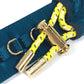 FENDI 8C0627 ベルト ズボン用ベルト ベルト サテンキャンバス レディース ブルー系