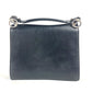 FENDI 8M0381 ミニ キャナイ スタッズ カバン フラップ ハンドバッグ レザー レディース ブラック