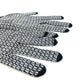 FENDI FXY010 Logo Gloves, Wool, Unisex, Black