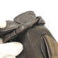 FENDI Zucca print FF logo winter gloves, canvas, women's, brown