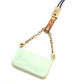 FENDI Bag Motif Mamma Baguette Accessory Key Holder Charm Cell Phone Strap Ceramic Women's Green