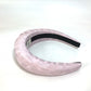 FENDI FXQ646 Zucca Hair Accessory, Silk Headband, Pink, Women's