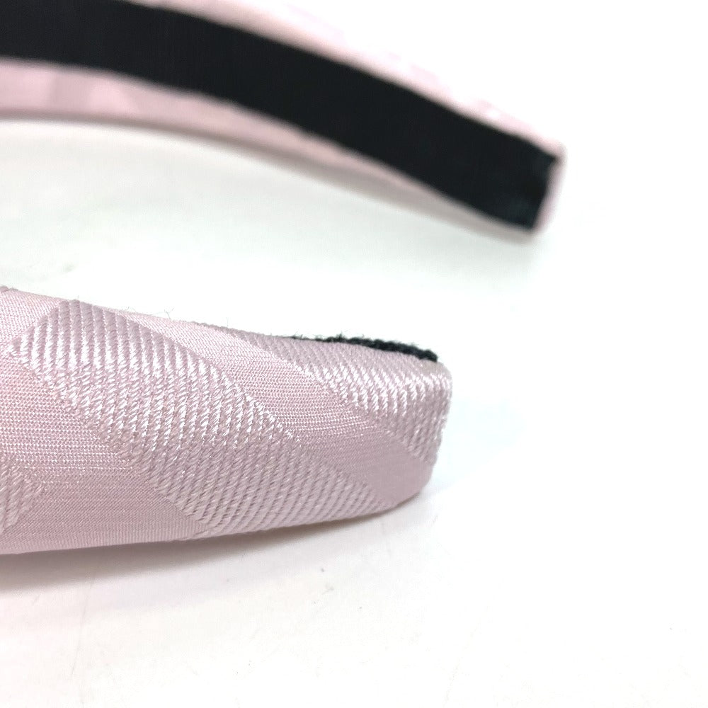 FENDI FXQ646 Zucca Hair Accessory, Silk Headband, Pink, Women's
