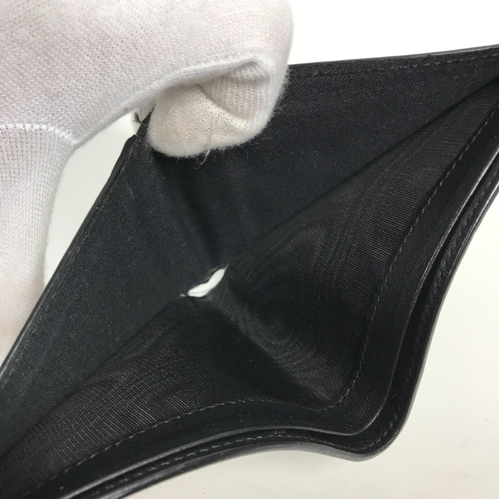 FENDI 7M0169 コンパクトウォレット ジョシュアヴィーダス Joshua Vides コラボ 札入れ 2つ折り財布 レザー メンズ ホワイト