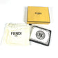 FENDI 7M0169 コンパクトウォレット ジョシュアヴィーダス Joshua Vides コラボ 札入れ 2つ折り財布 レザー メンズ ホワイト
