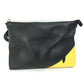 FENDI 7VA470 Crossbody Clutch Bag, Monster Bugs, 2-Way Messenger Bag, Shoulder Bag, Leather, Men's, Black