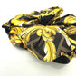 FENDI Versace collaboration Versace Fendace FENDACE hair accessory hair tie Zucca scrunchie silk women's black