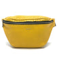 FENDI 7VA434 Selleria Crossbody Bag, body bag, one shoulder bag, stitching Waist Pouch Leather yellow Used