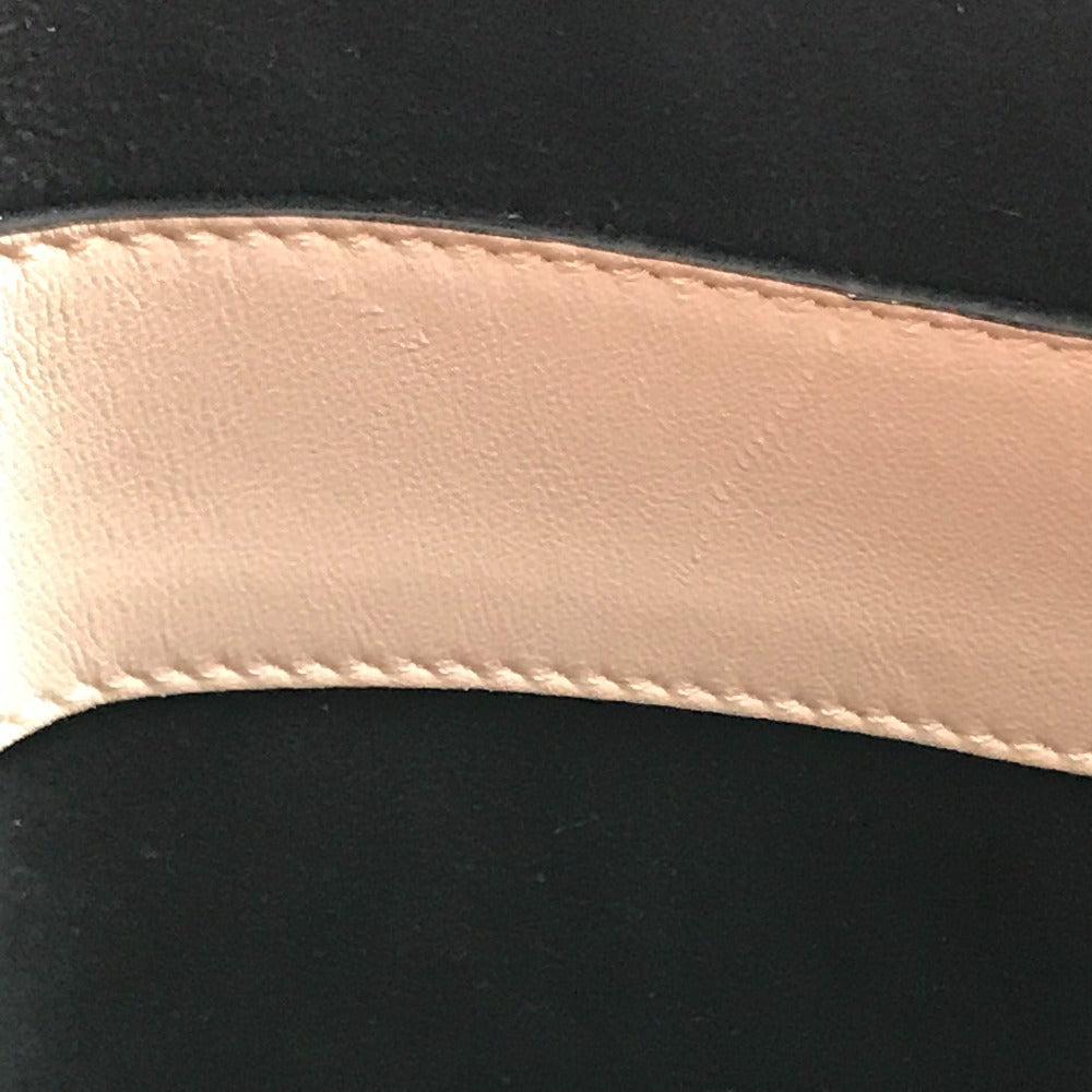 FENDI 8BH383 Shoulder Bag, Shopping Bag, Medium Tote Bag, Leather, Women's, Pink Beige, Light Pink