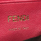 FENDI 8BS017 FF Baguette Small Chain 2-Way Bag, Shoulder Bag, Lambskin, Pink