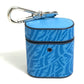 FENDI 7AR987 Zucca Print Airpods Case, Earphone Case, Small Item Case, Plastic, Women's, Blue