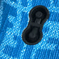 FENDI 7AR987 Zucca Print Airpods Case, Earphone Case, Small Item Case, Plastic, Women's, Blue