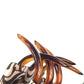 FENDI Silk Logo Hair Clip, Hair Accessory, Fashion Accessory, Barrette, Silk, Women's, Brown and White