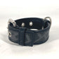FENDI 8AC016 ズッカ ドッグカラー 犬 ペット アクセサリー ワンちゃん 首輪 レザー ユニセックス ブラック - brandshop-reference