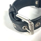 FENDI 8AC016 ズッカ ドッグカラー 犬 ペット アクセサリー ワンちゃん 首輪 レザー ユニセックス ブラック - brandshop-reference