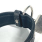FENDI 8AC016 ズッカ ドッグカラー 犬 ペット アクセサリー ワンちゃん 首輪 レザー ユニセックス ブラック - brandshop-reference
