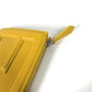 FENDI 7N0114 ロゴ カバン ポーチ クラッチバッグ レザー レディース イエロー