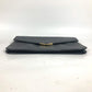 FENDI 8M0312 フラップ トゥージュール ポーチ カバン ストラップ付 クラッチバッグ レザー メンズ ブラック